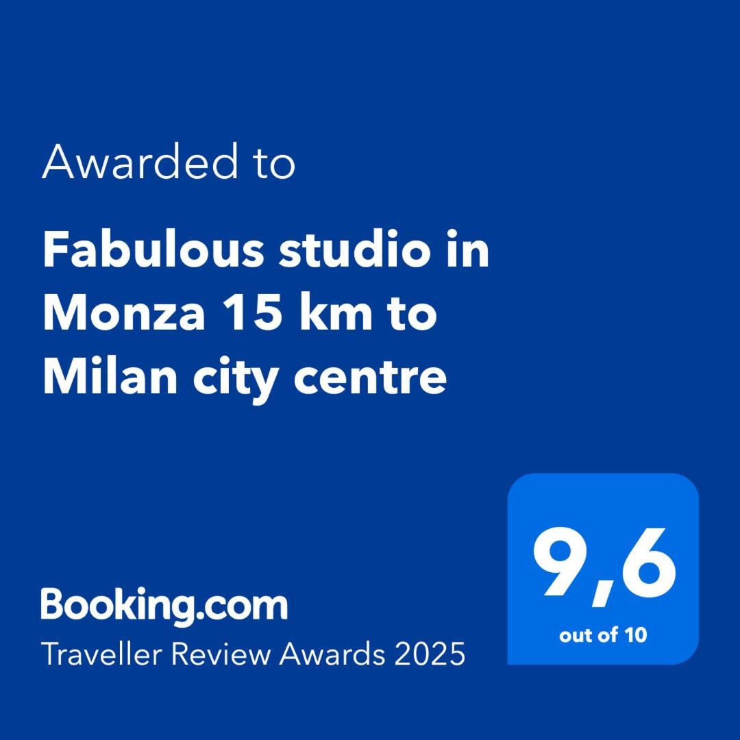 Fabulous Studio In Monza 15 Km To Milan City Centre Экстерьер фото